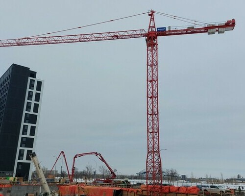 Crane is up at Align Residences! #YWR image