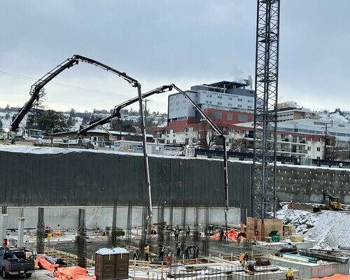 Milestone Alert! SOG & Raft Slab poured in Kamloops! image